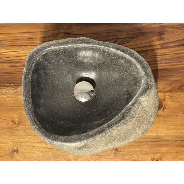 Flussstein Waschbecken A809A / 41x36