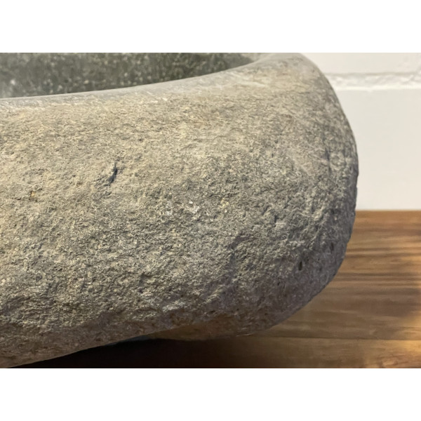 Flussstein Waschbecken A809A / 41x36