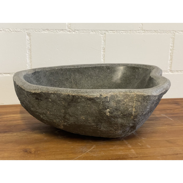 Flussstein Waschbecken A815A / 43x40