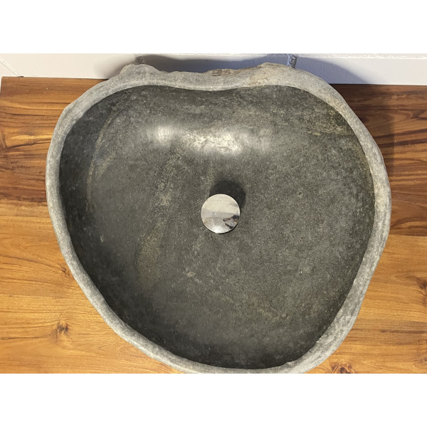 Flussstein Waschbecken A842 / 52x50