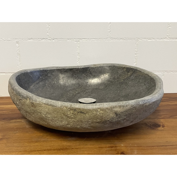 Flussstein Waschbecken A842 / 52x50