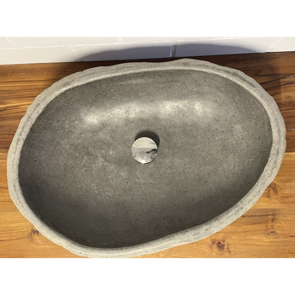 Flussstein Waschbecken A848 / 65x47