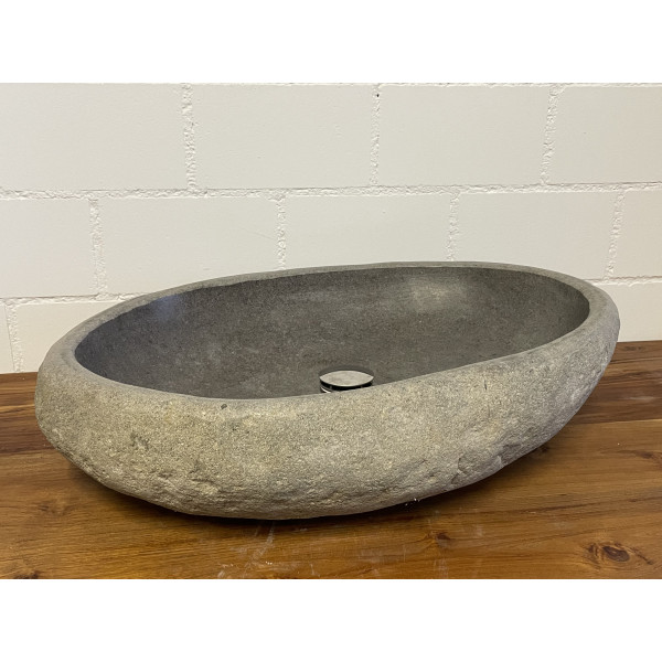 Flussstein Waschbecken A848 / 65x47