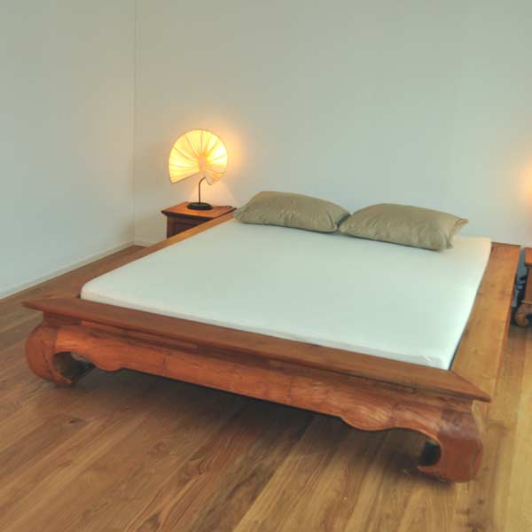 Opium Bett Plattform Grande - 140 / NATURAL