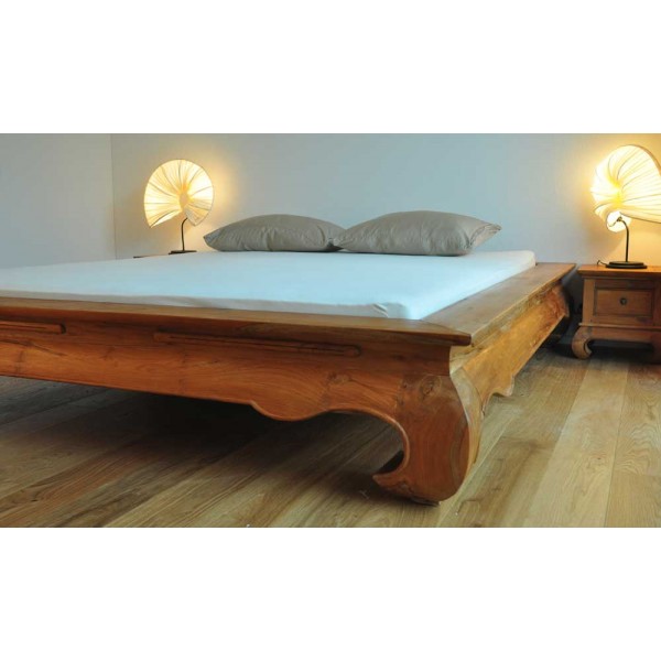 Opium Bett Plattform Grande - 140 / NATURAL