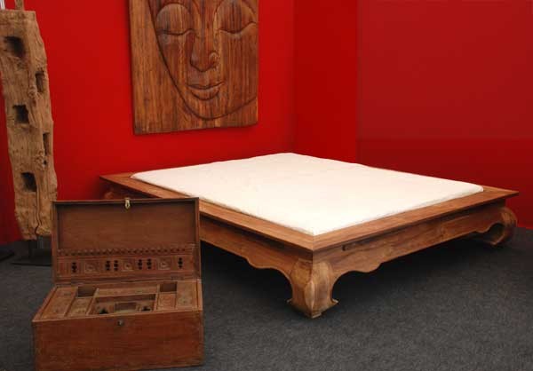 Opium Bett Plattform Grande - 140 / NATURAL