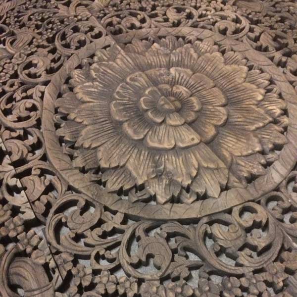 Mandala Holzbild 150 cm