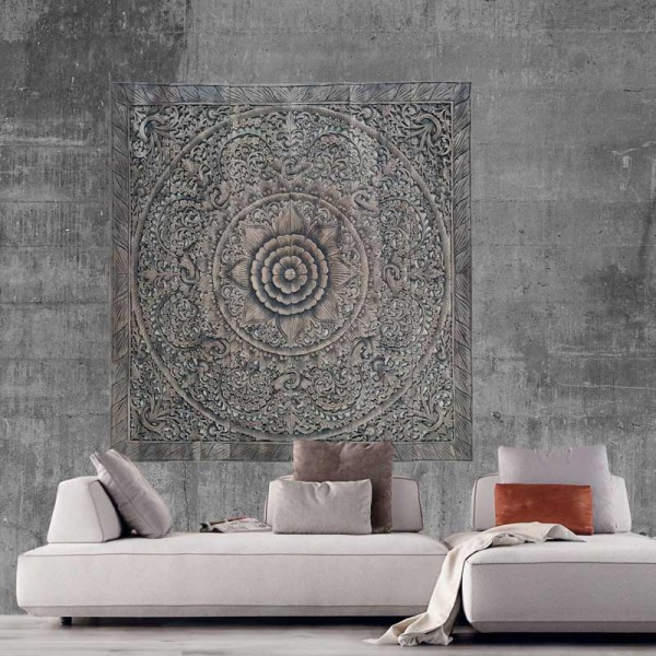 Mandala Holzbild 180 cm