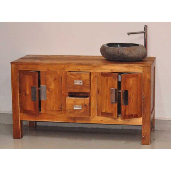 Waschtisch Servante 135 Teakholz Massiv