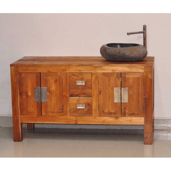 Waschtisch Servante 135 Teakholz Massiv