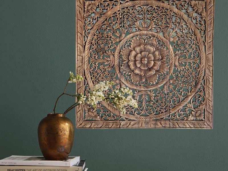 Holz Mandala