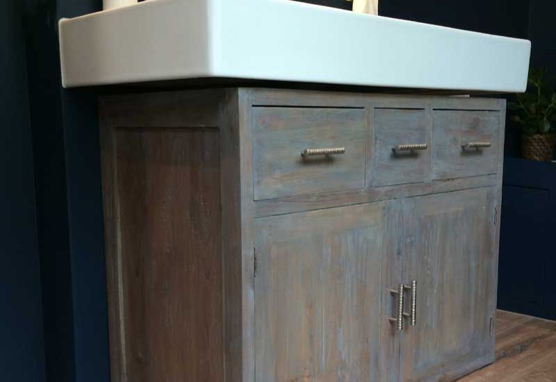 Massivholz Waschtisch Lusso