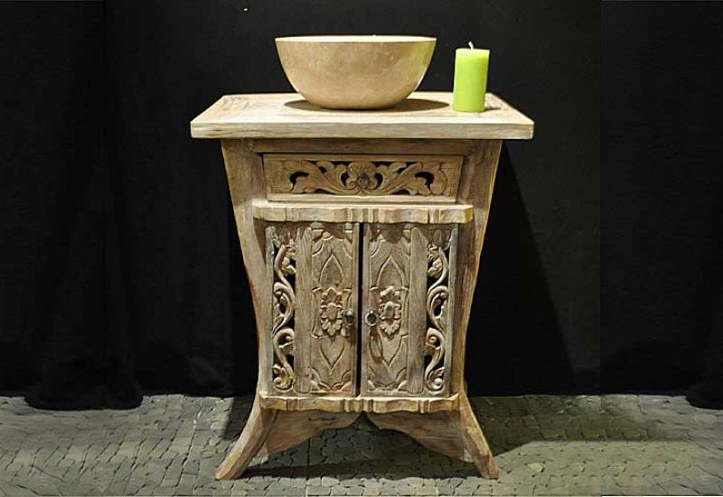 Holz Waschtisch Madura